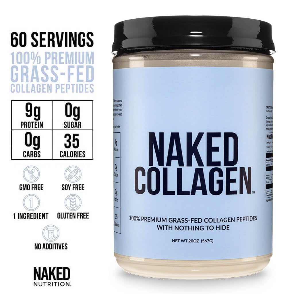 NAKED Collagen Peptides Protein Powder 60 Servings Pasture - NAKED Official Imagery - 3