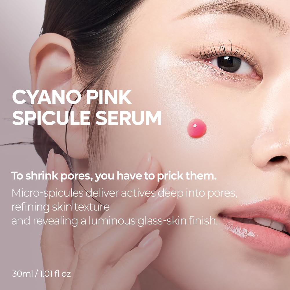 Dr.Melaxin Cyano Pink Spicule Serum with Vitamin B12, Liquid - Dr.Melaxin