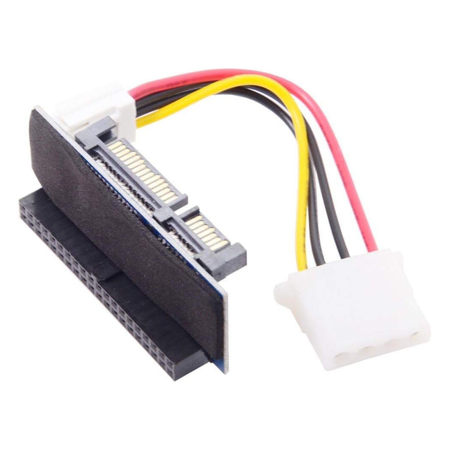 Cablecc IDE/PATA 40Pin to SATA female converter adapter PCB for desktop 3.5-inch hard drives, shown in the image.