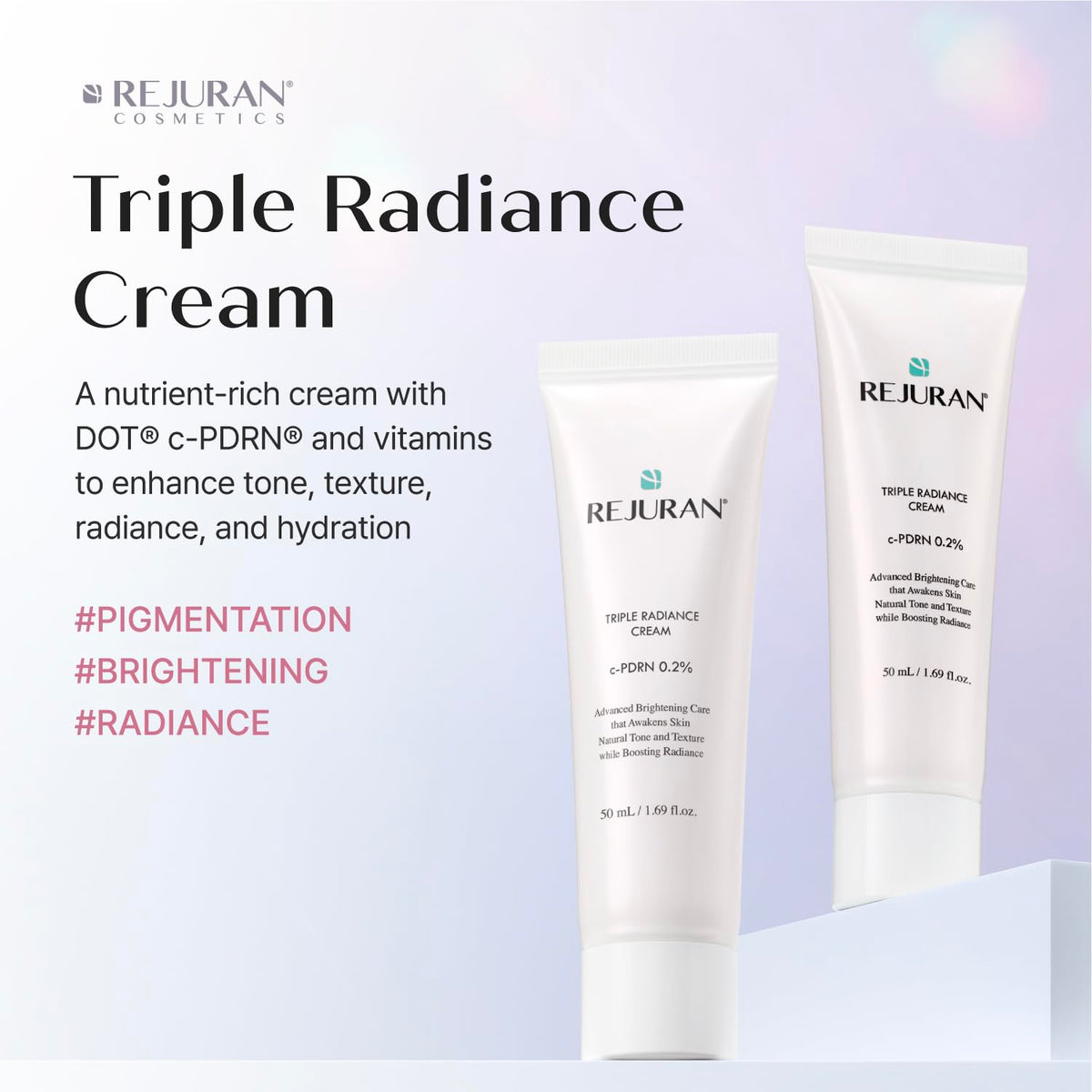REJURAN Triple Radiance Cream DOT c PDRN 0 2 Moisturizer 1 - REJURAN Official Product Imagery - 3