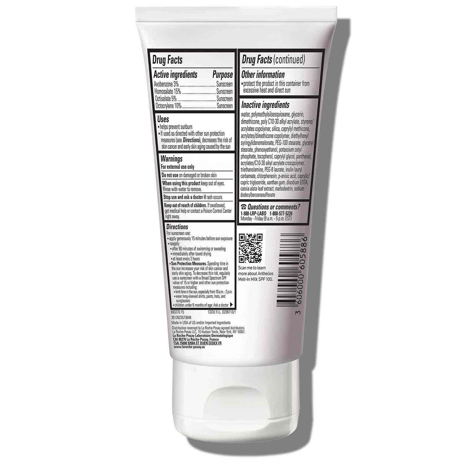 Elefair Tech La Roche-Posay Anthelios Melt-In Milk Sunscreen for - Elefair Tech Official Product View 7