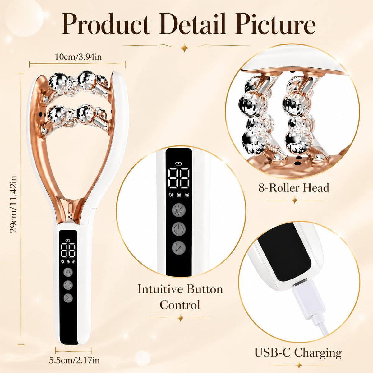 Face Massager Tool Microcurrent Device Facial Sculpting - GJMJNNW Official Imagery - 7