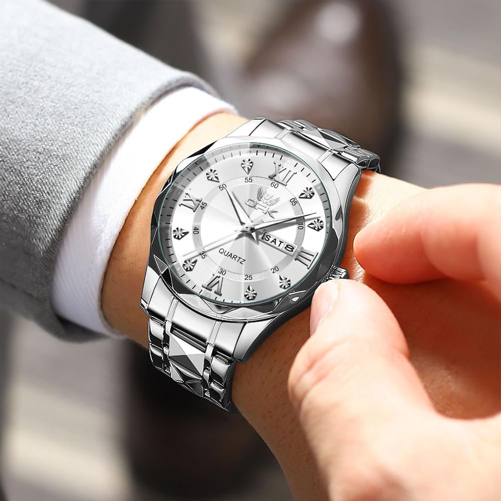 OPK Watches for Men Diamond Roman Analog Mens Watches - OPK Official Imagery - 3