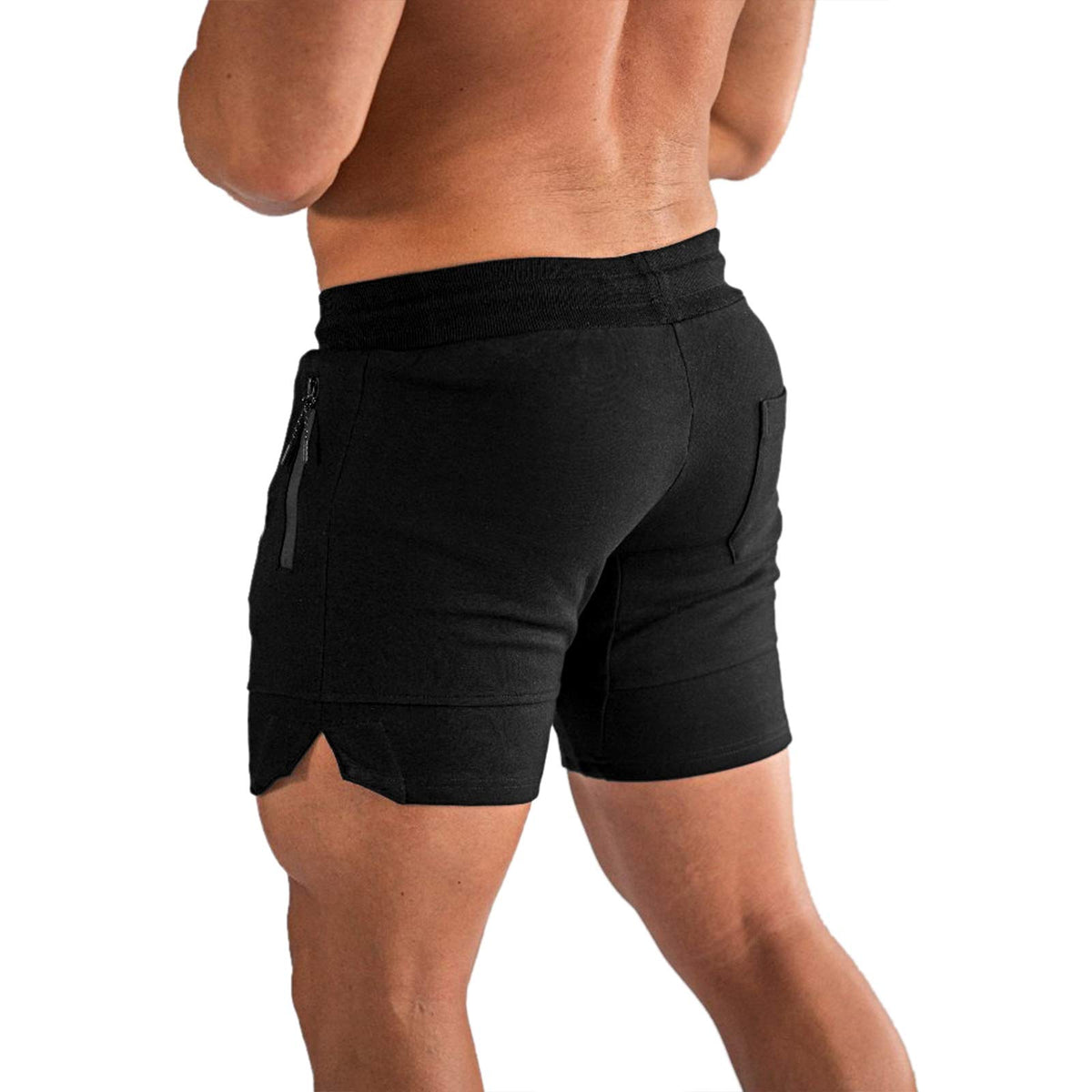 PIDOGYM Men s 5 Gym Shorts with Zipper Pockets for Running - PIDOGYM Official Imagery - 7