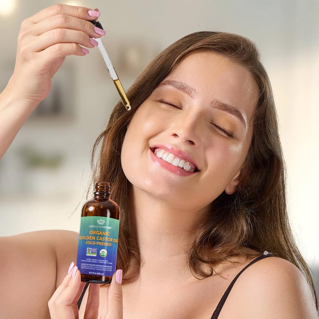 QUEEN OF THE THRONES Organic Golden Castor Oil 16 9 oz 500 - QUEEN OF THE THRONES Official Imagery - 6