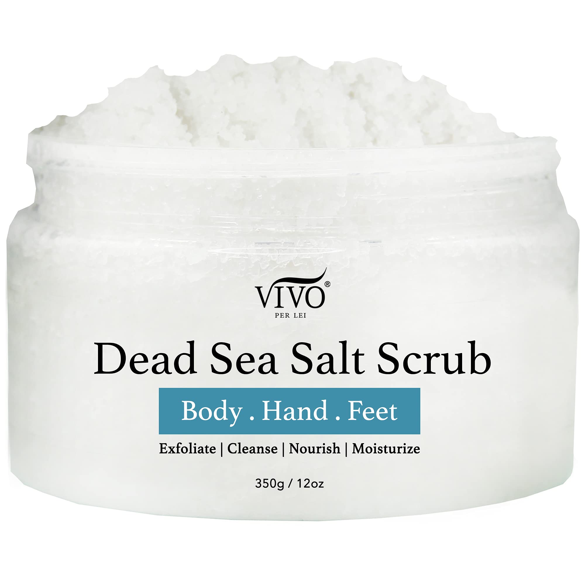 Vivo Per Lei Dead Sea Salt Body Scrub - Devotion - Vivo Per Lei Official Product View 2