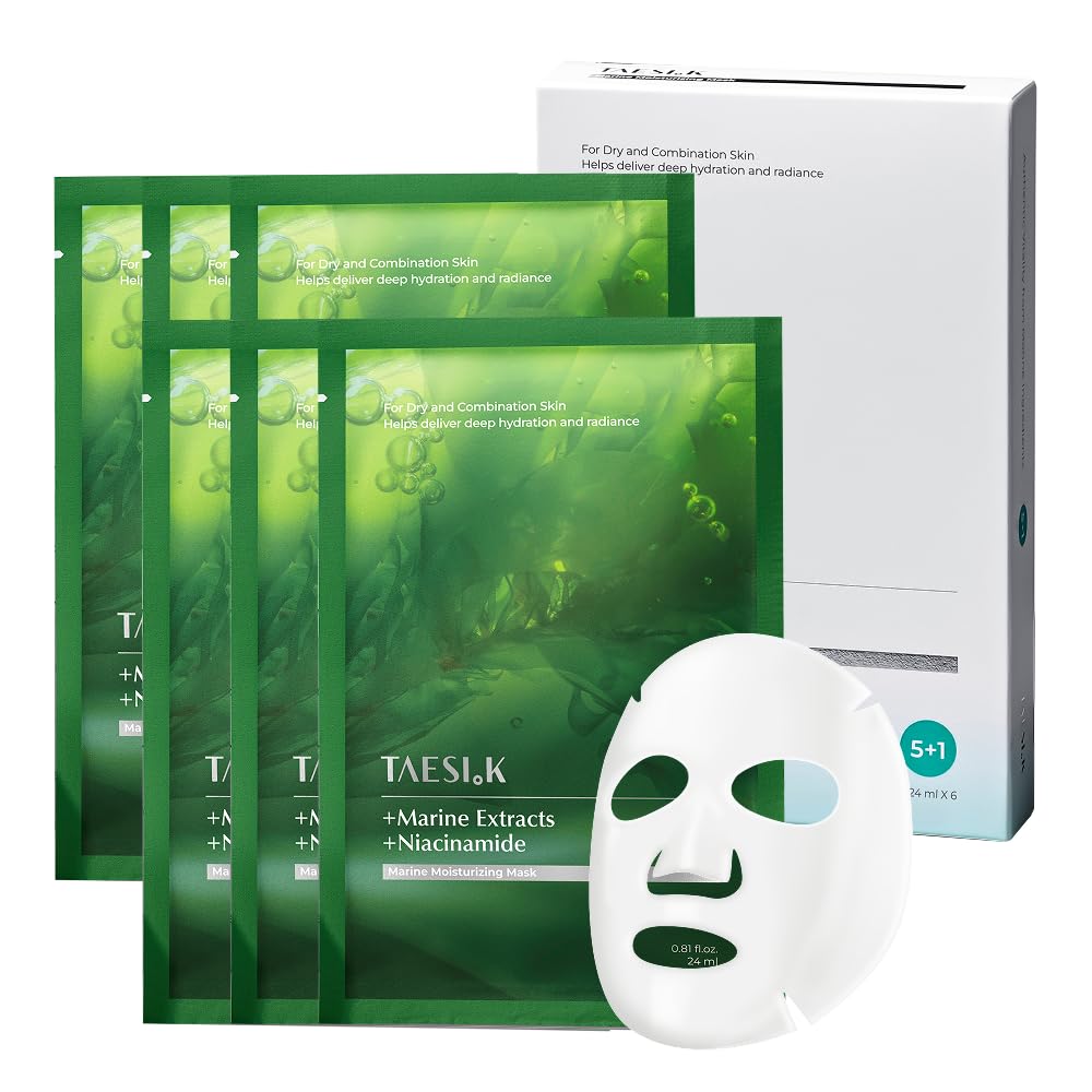 Sheet Mask with Niacinamide, Adenosine &amp; Hyaluronic Acid, - TAESI.K