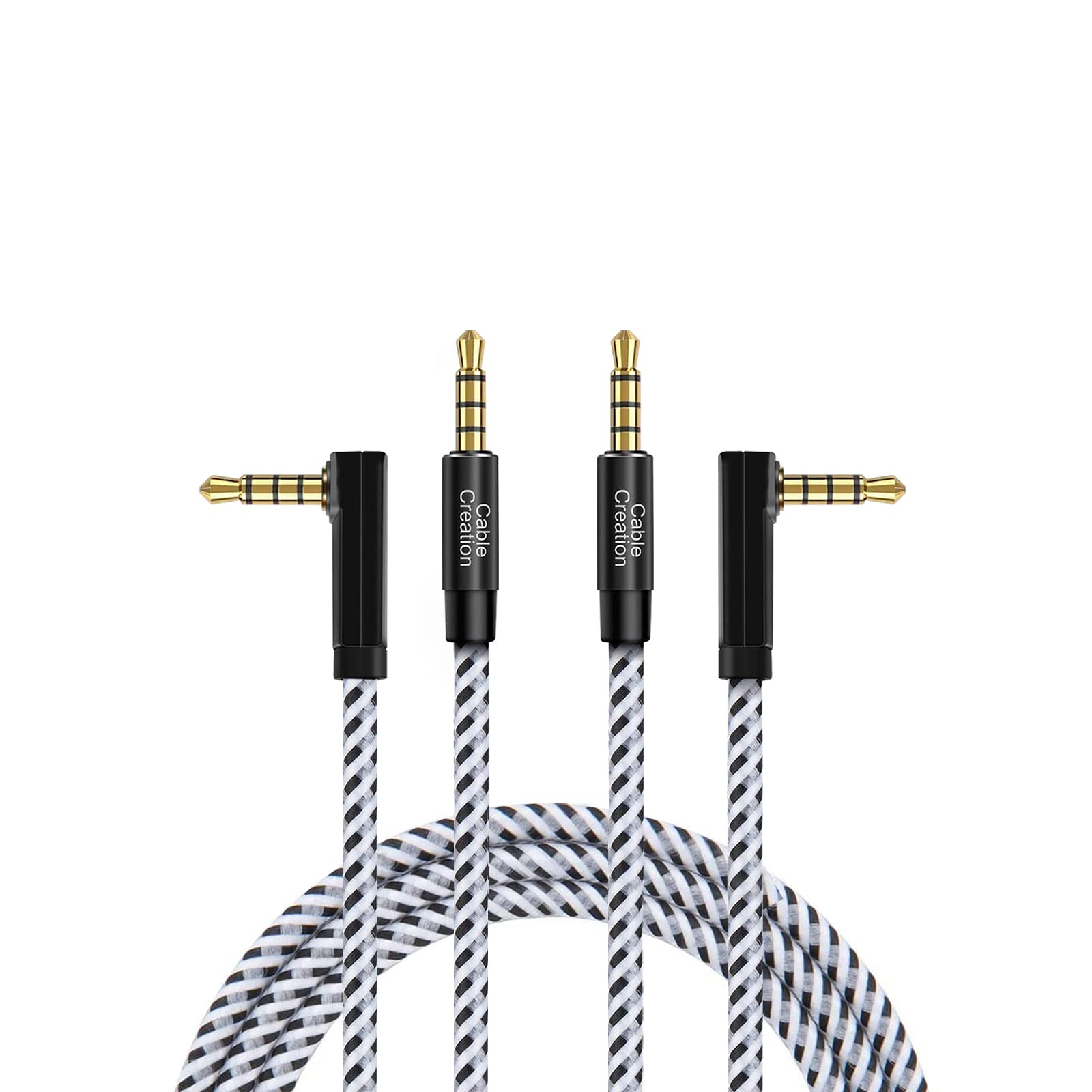 CableCreation 3.5mm Audio Cable , TRRS 3.5mm Stereo Aux Cable by CableCreation - Angle View 9
