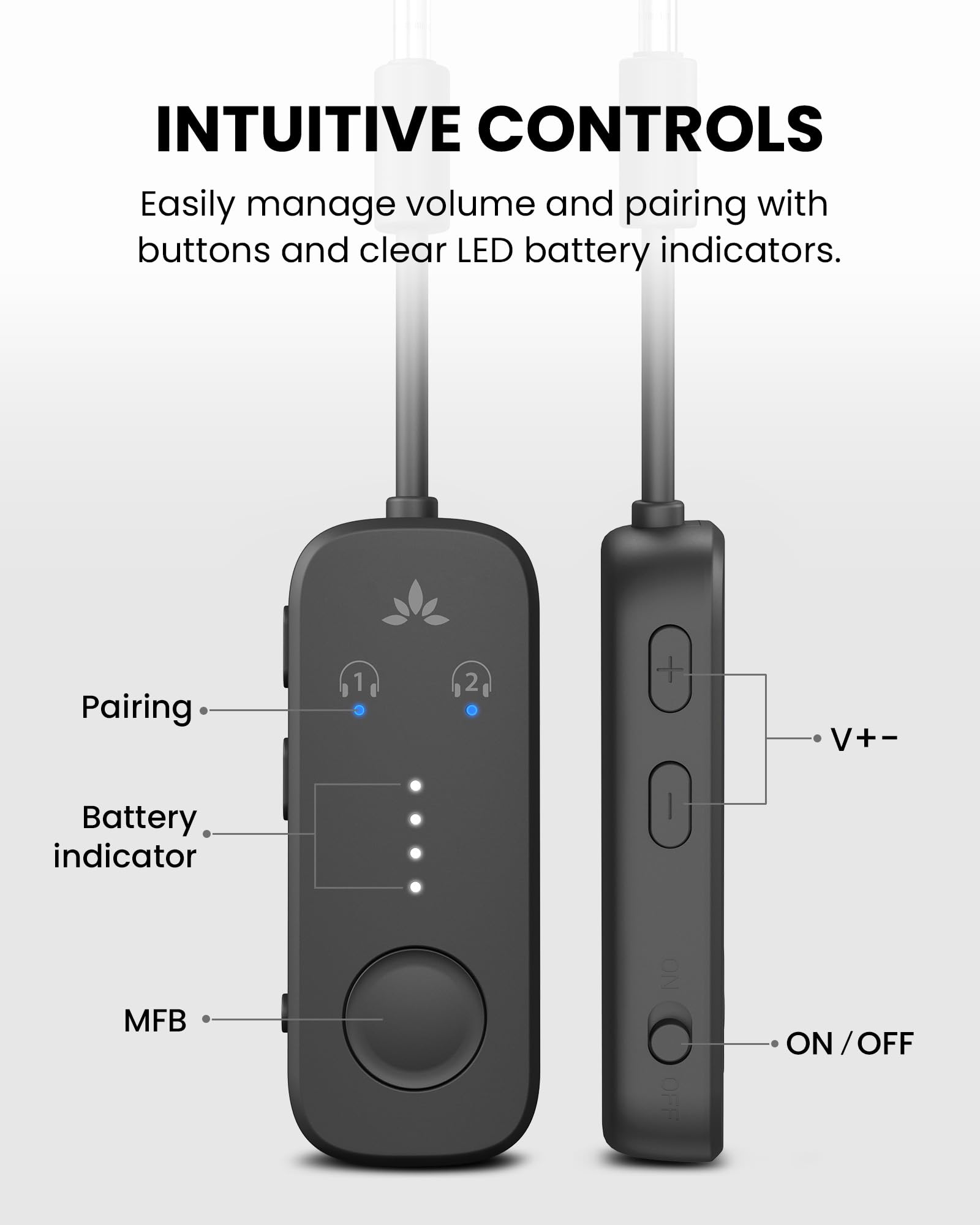 Avantree Relay - Airplane Bluetooth Adapter for 2 AirPods or Headphone - View 8