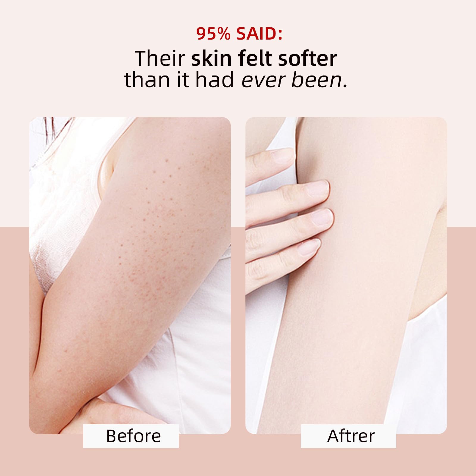 YAFUSIPE KP Bump Eraser Body Scrub with 10% AHA BHA Ingrown Hair Keratosis - YAFUSIPE Official Product View 3