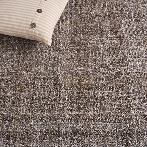 SAFAVIEH Area Rug 4x6 - Abstract Collection - Brown, Handmade, - Product Imagery