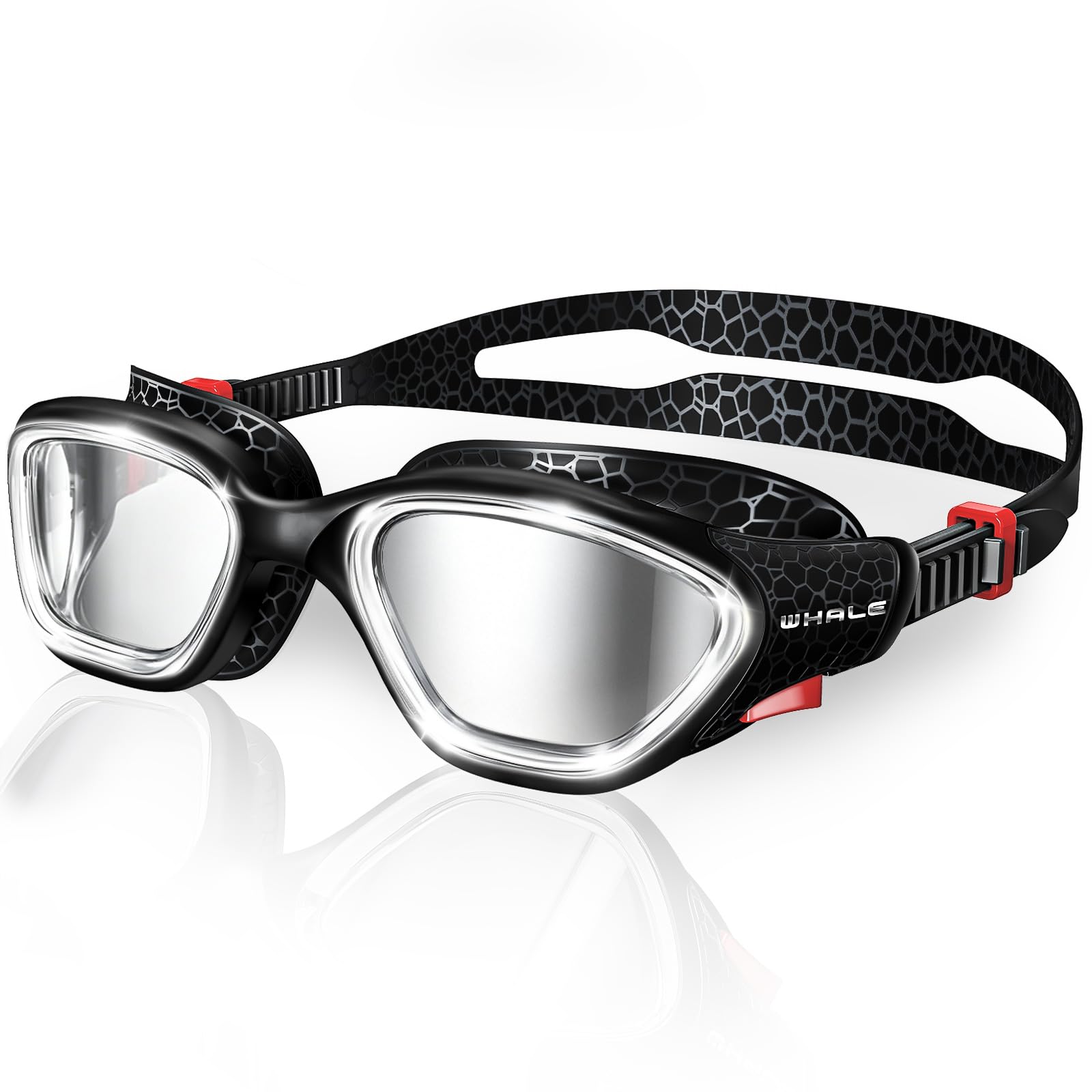 Whale Swim Goggles Polarized Anti-Fog Lenses, Unisex | 100% UV Pr - Whale Official Product View 1
