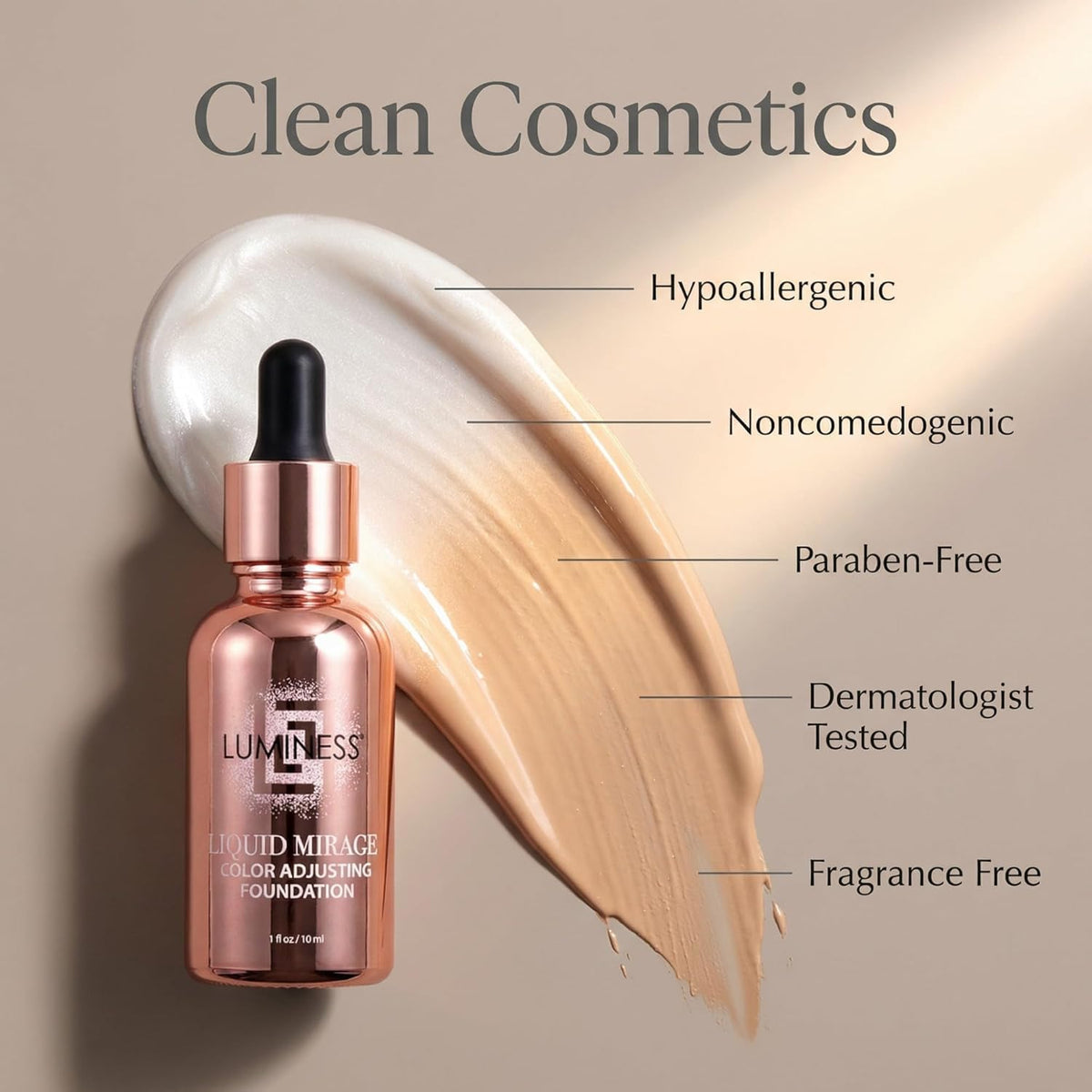 LUMINESS Liquid Mirage w SPF 50 Color Adjusting Foundation - LUMINESS Official Imagery - 7