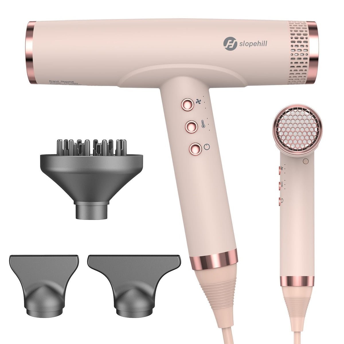 slopehill Professional Ionic Hair Dryer High Speed Blow - slopehill Official Imagery - 1