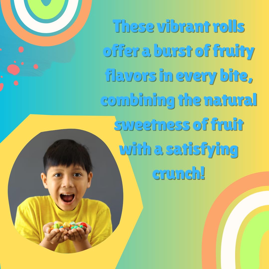 G-Box Freeze Dried Fruity Crunch Rolls Candy, TikTok Trend Items, Free - View 7