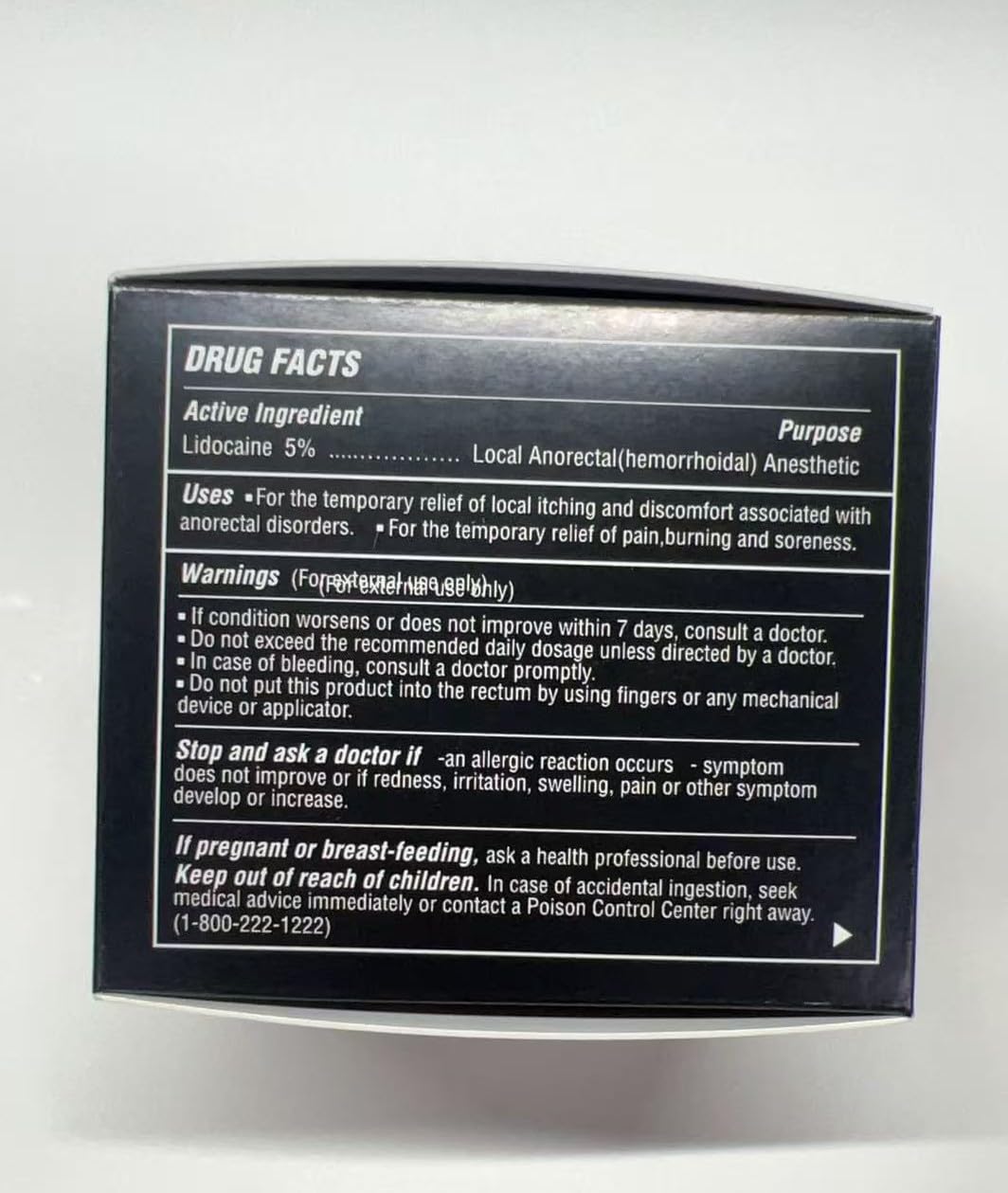 Nupharmisto 5% Lidocaine Numbing Cream – Max Strength 80g