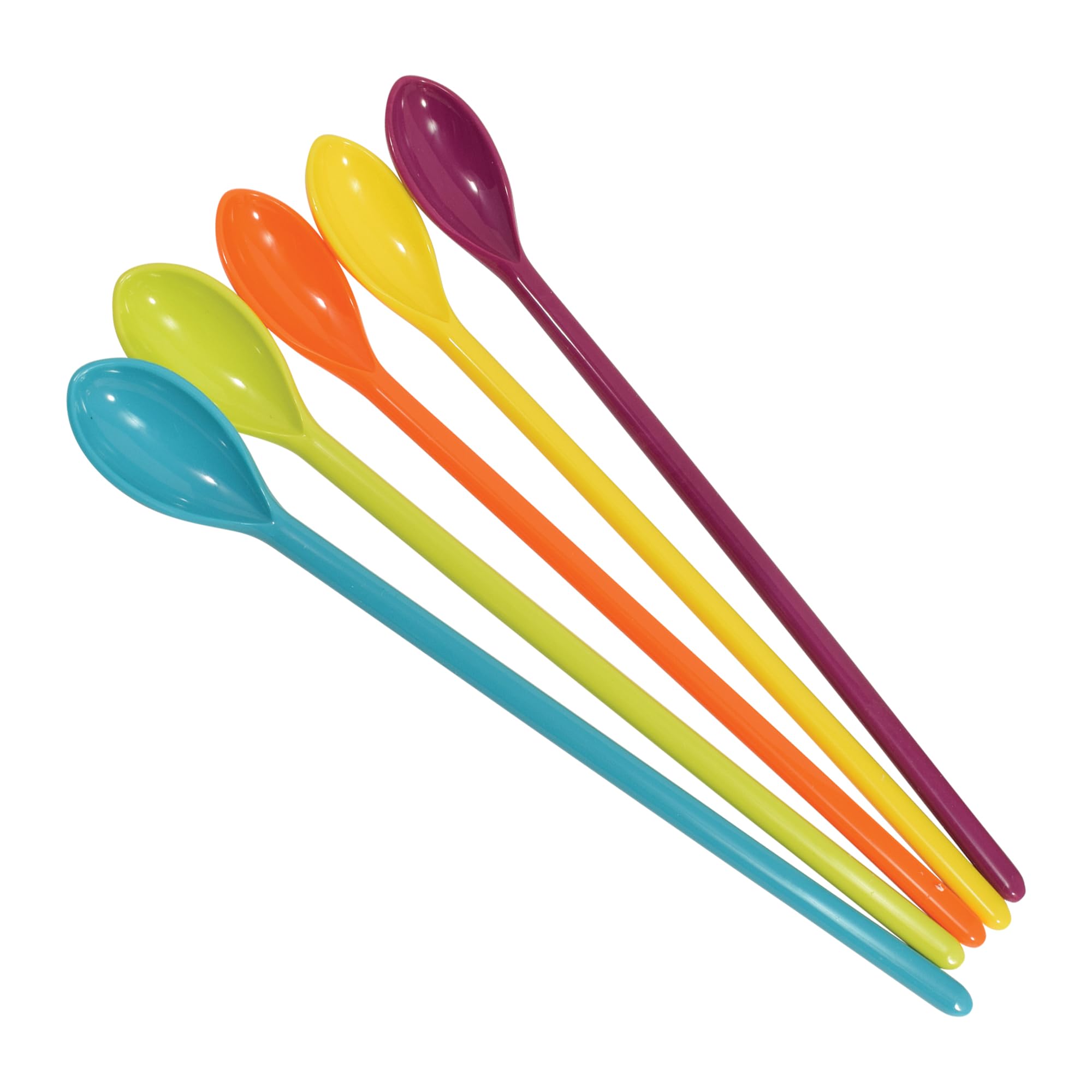 R&M R & M Long Plastic Tea Spoon/Tasting Spoon - Colors Vary - 1 per o - View 1