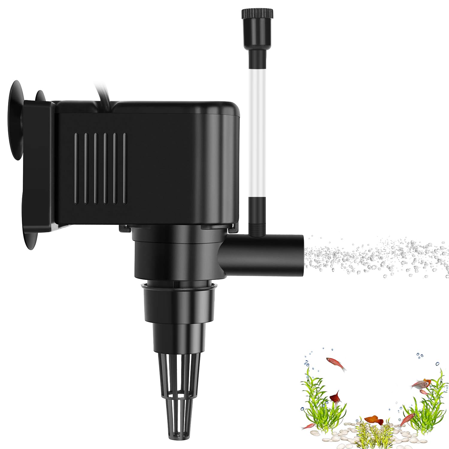 AquaMiracle Aquarium Powerhead Pump Circulating Water Pump 135 GP - AquaMiracle Official Product View 1