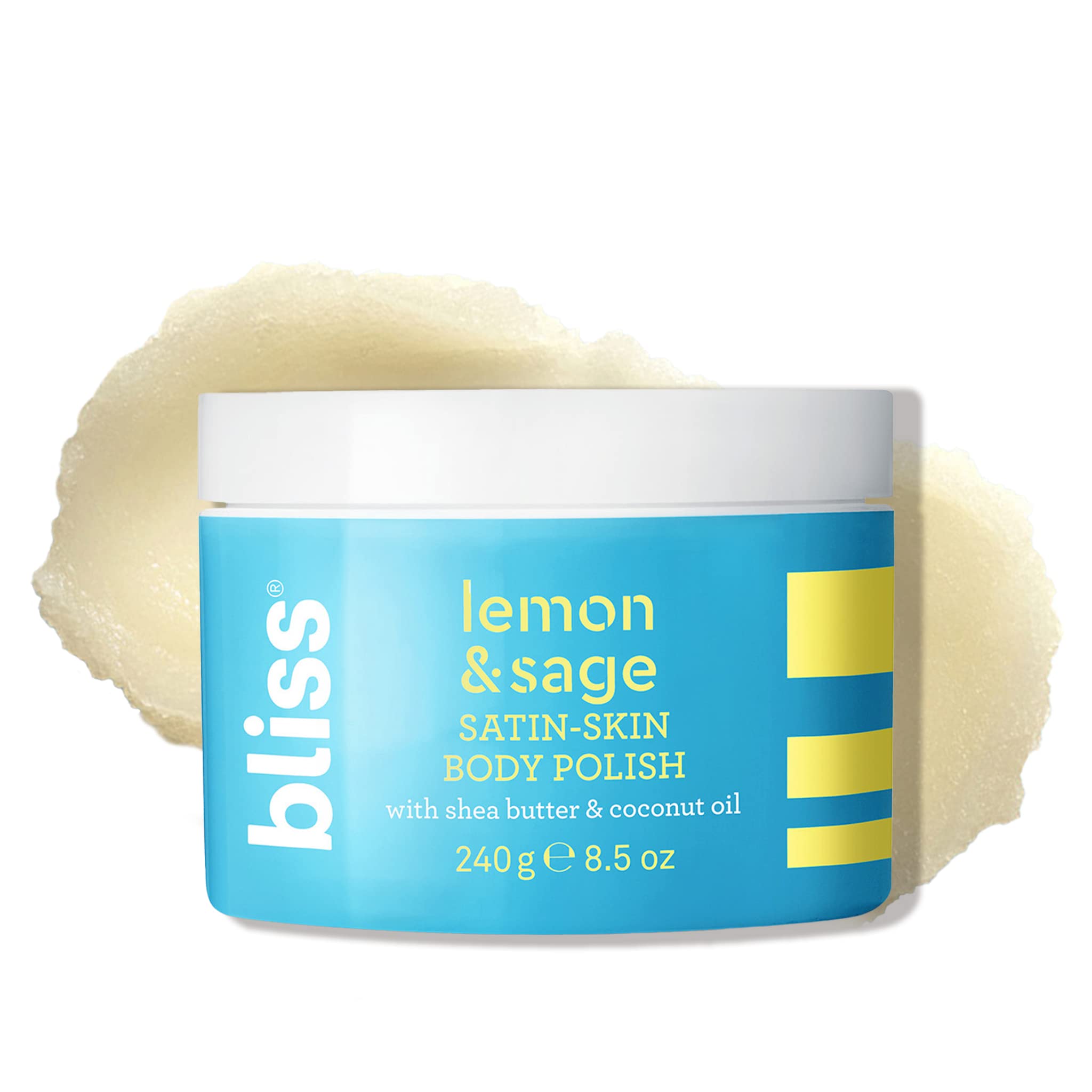 Bliss Satin - Skin Lemon and Sage Body Polish Scrub - Bliss Official Product View 2