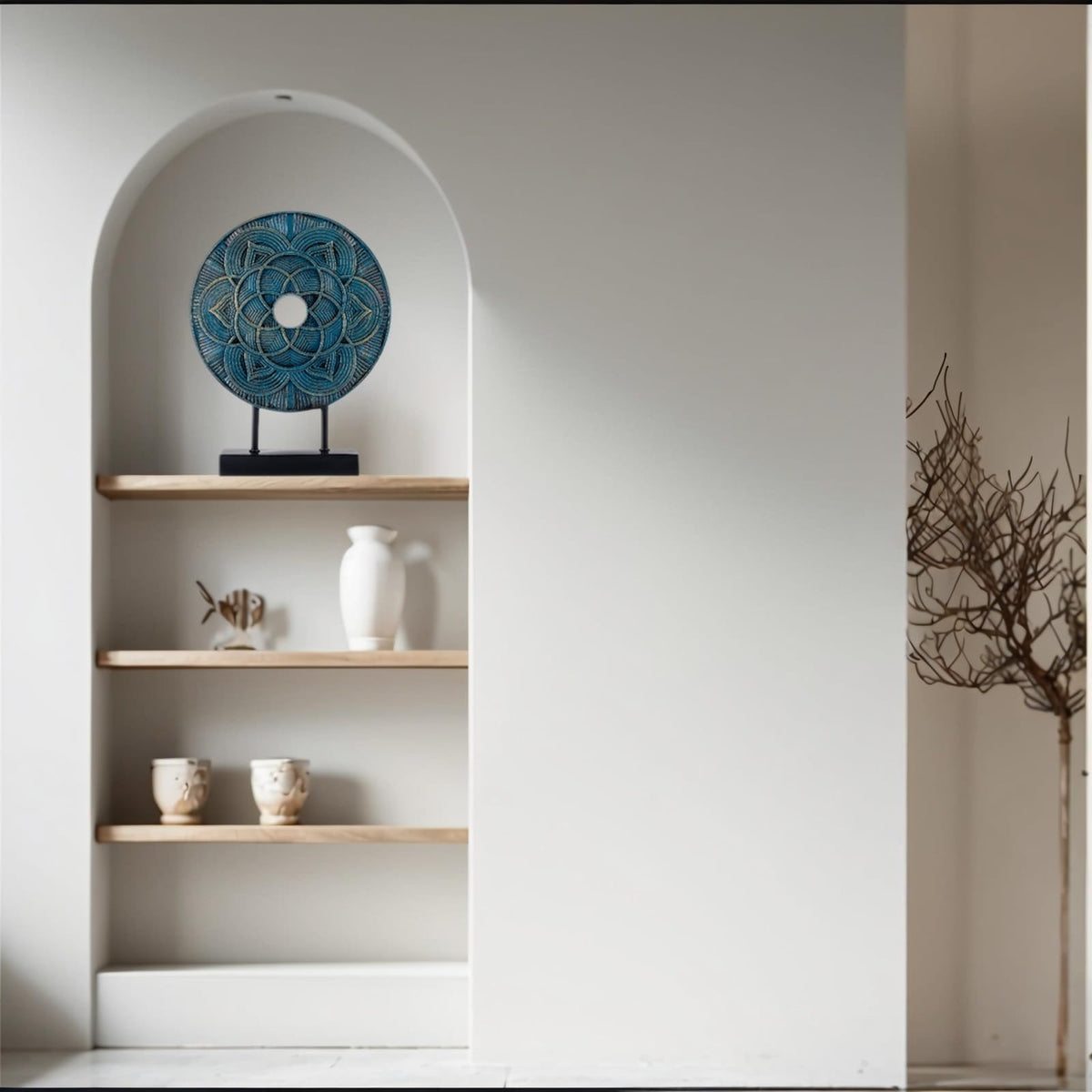 Modern Sculpture Decorative Objects Above Cabinet Decor - HODESunPure Official Imagery - 8
