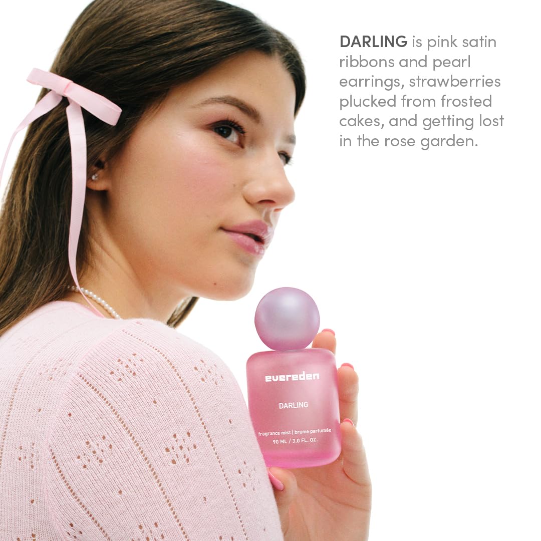 Evereden Darling Hair Body Fragrance Mist Tinted Lip Oil Set - Evereden Official Imagery - 6