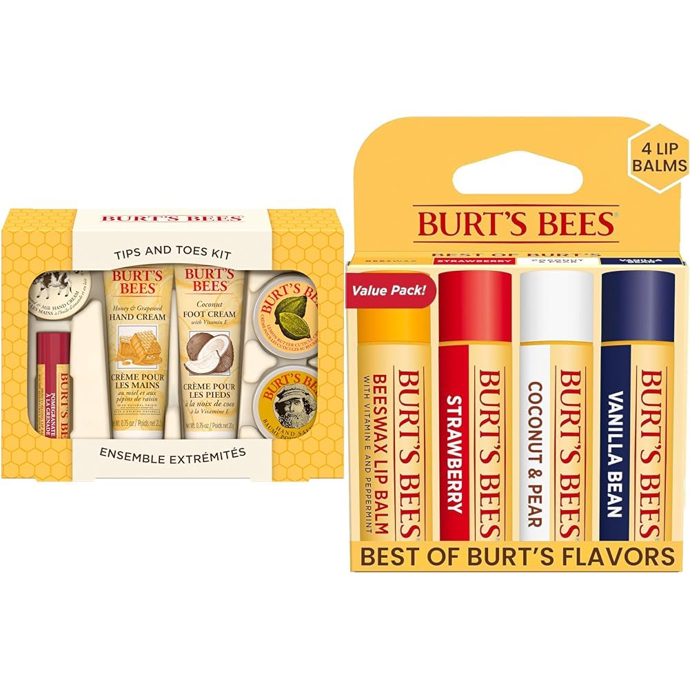 Burt s Bees Christmas Gifts Beeswax Strawberry Coconut and - Burt's Bees Official Imagery - 2