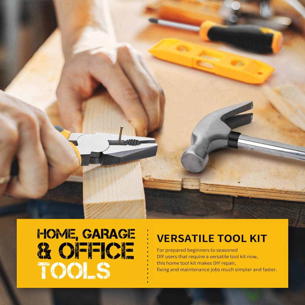 HUIOP Household Tool Kit 59 PCS DIY Household Tool Kit - HUIOP Official Imagery - 5
