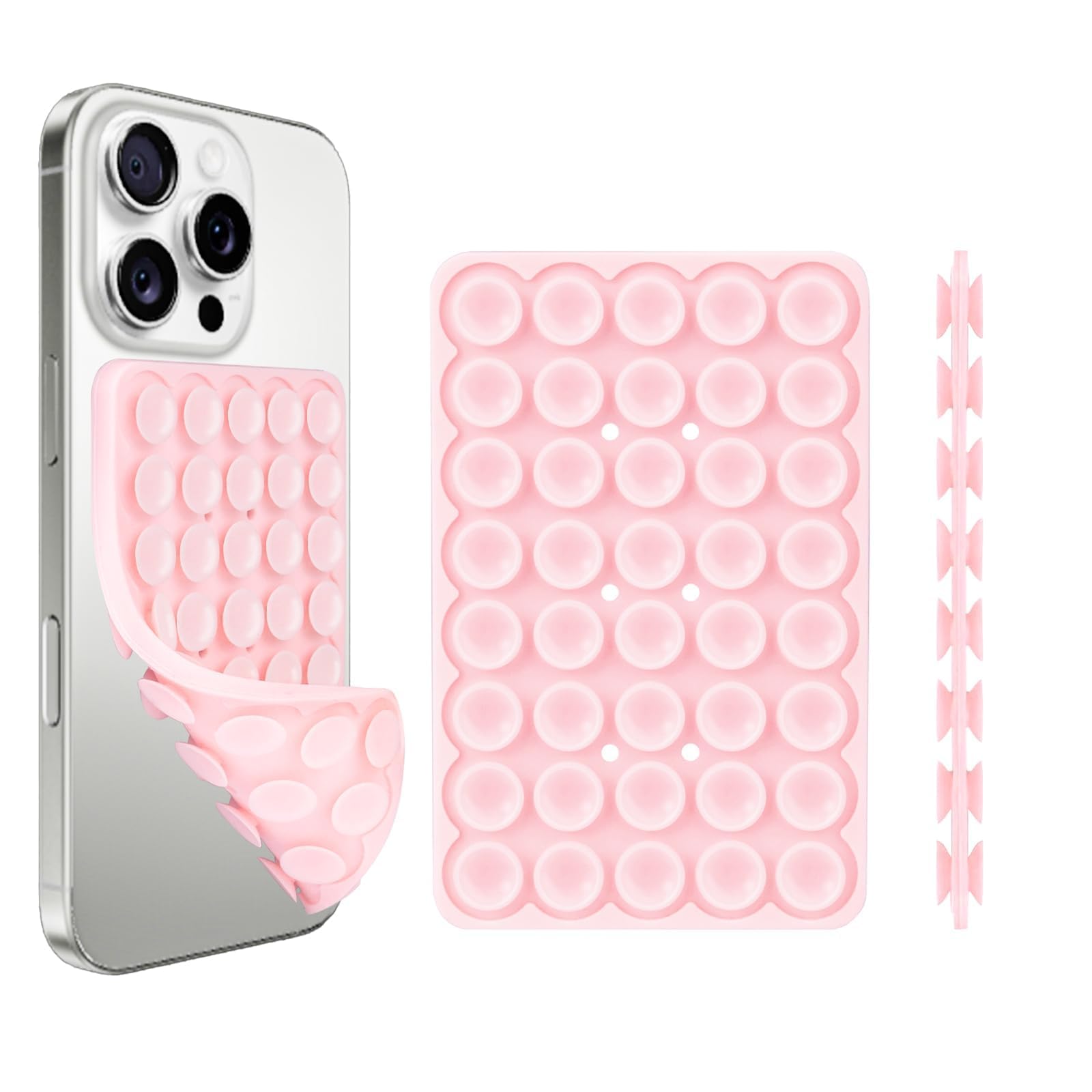 Giumel 1 Pack Silicone Suction Cup Phone Case Mount Double Sided, Phone Accessor - Giumel Official Product View 8