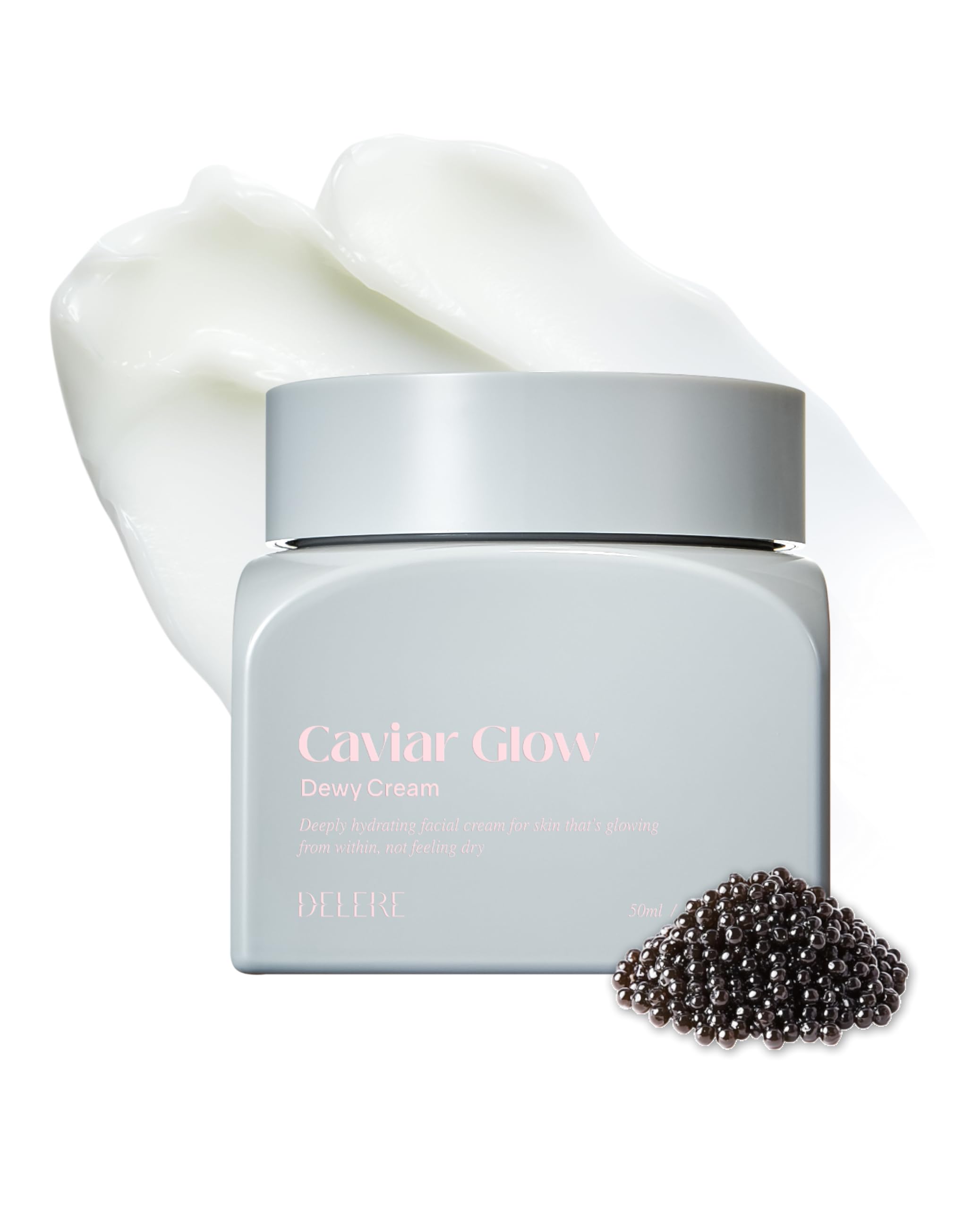 Caviar Glow Dewy Cream korean face moisturizer Anti Aging - Delere Official Imagery - 2