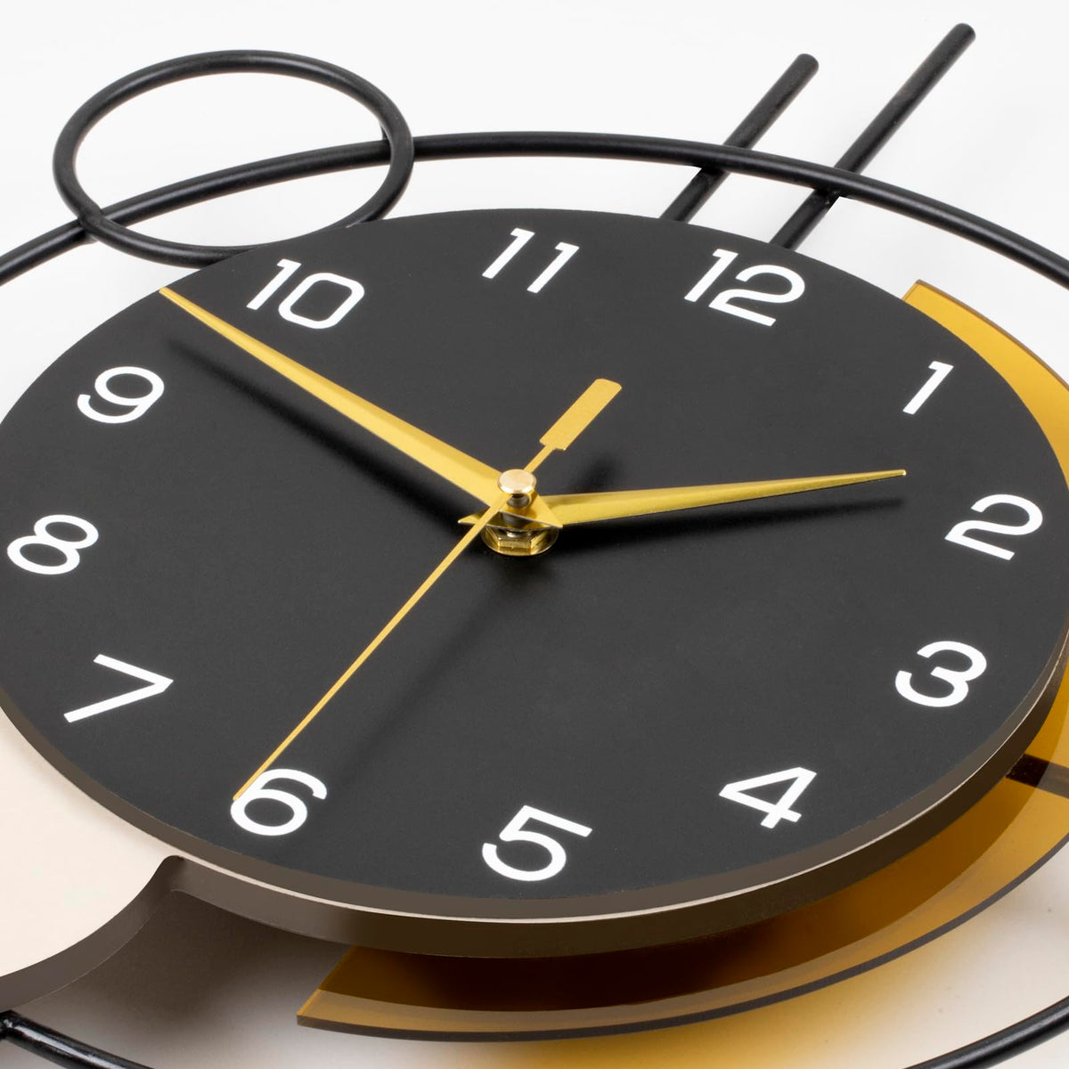 Wall Clock for Living Room Decor Modern Clock Pendulum - YIJIDECOR Official Imagery - 7