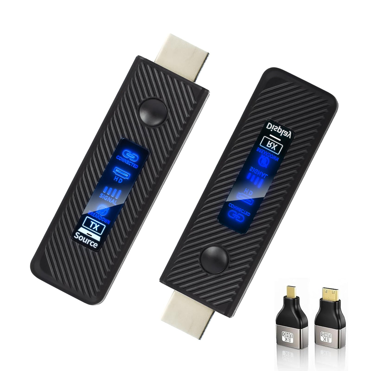 Wireless HDMI Transmitter and Receiver 2026 Upgraded HDMI - Zecamin Official Imagery - 1