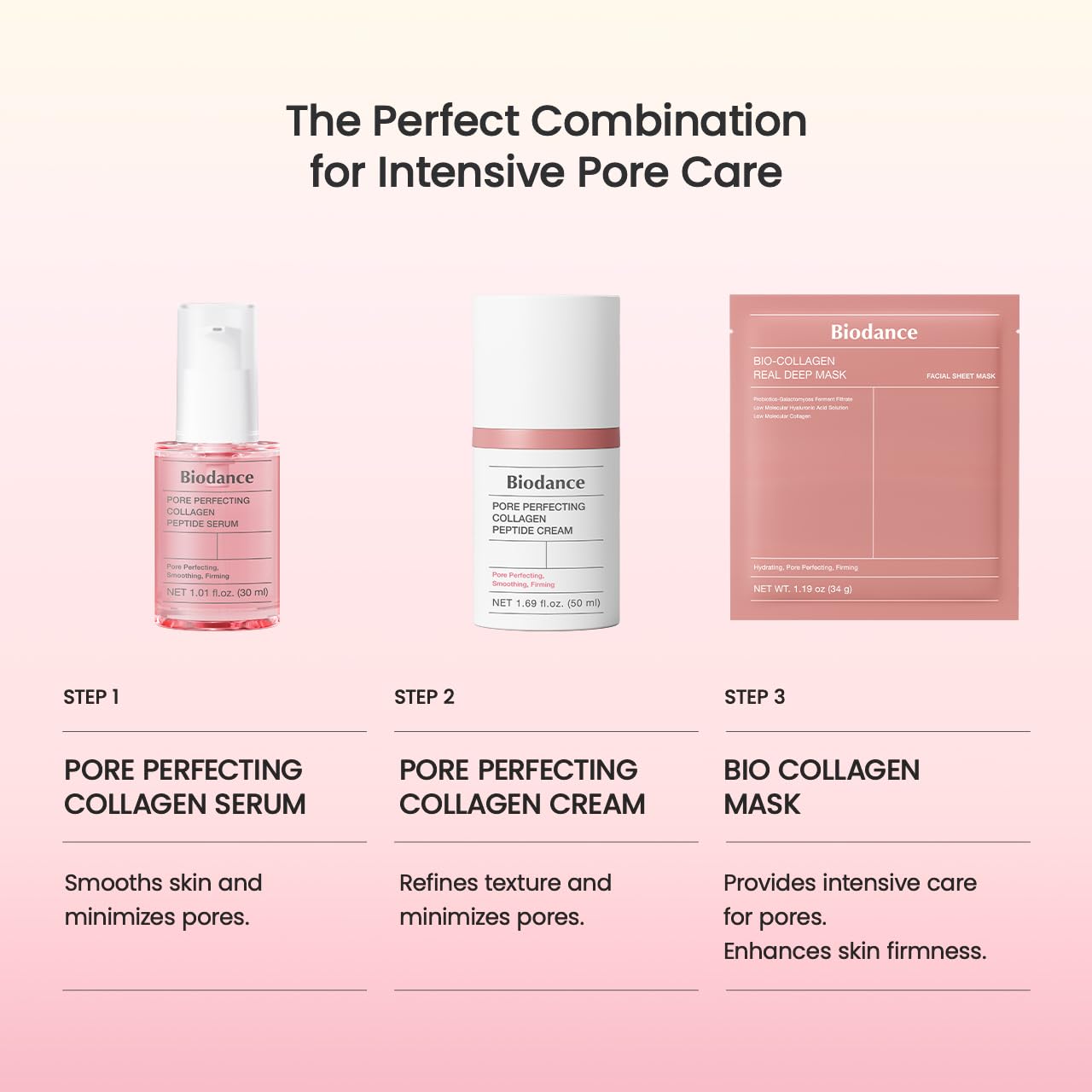 BIODANCE Pore Perfecting Collagen Peptide Cream, Hydrating, Plumping, Pore - BIODANCE Official Product View 10