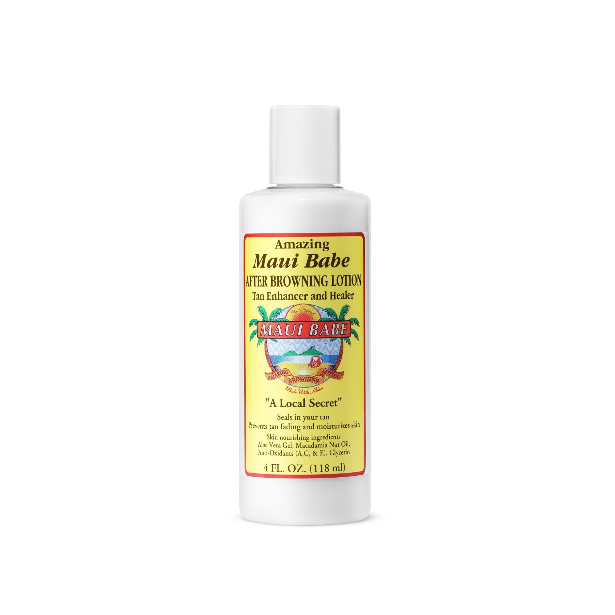 Maui Babe After Browning Lotion - Daily Skin Moisturizer and Tan - Product Imagery