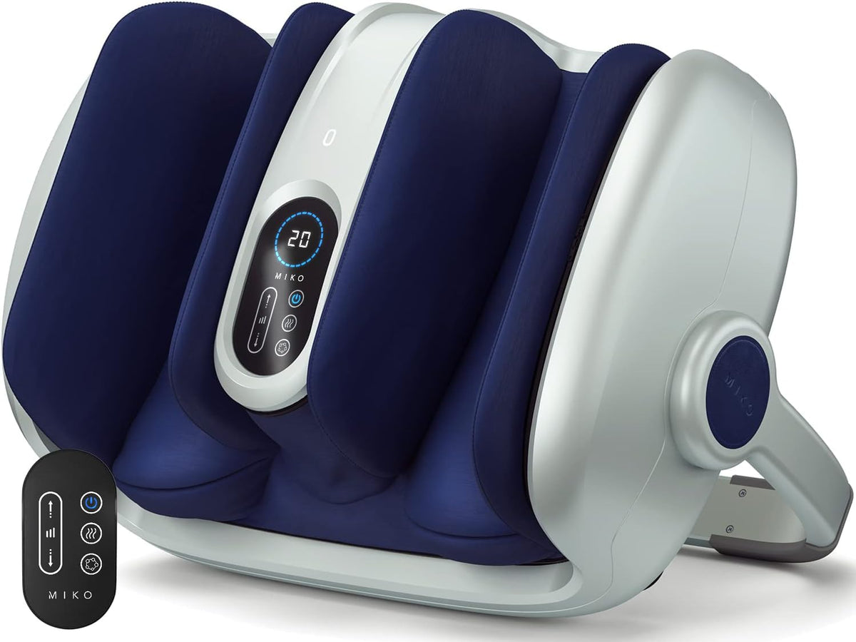 MIKO Shiatsu Foot Leg and Calf Massager with Heat - MIKO Official Imagery - 1