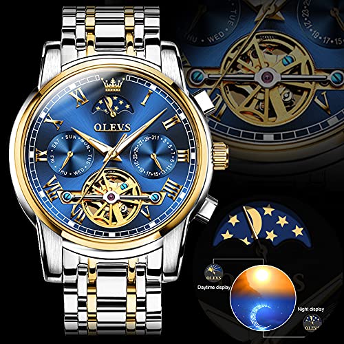 OLEVS Couple Pair Watch Automatic for Men and Women His and Hers - Product Imagery