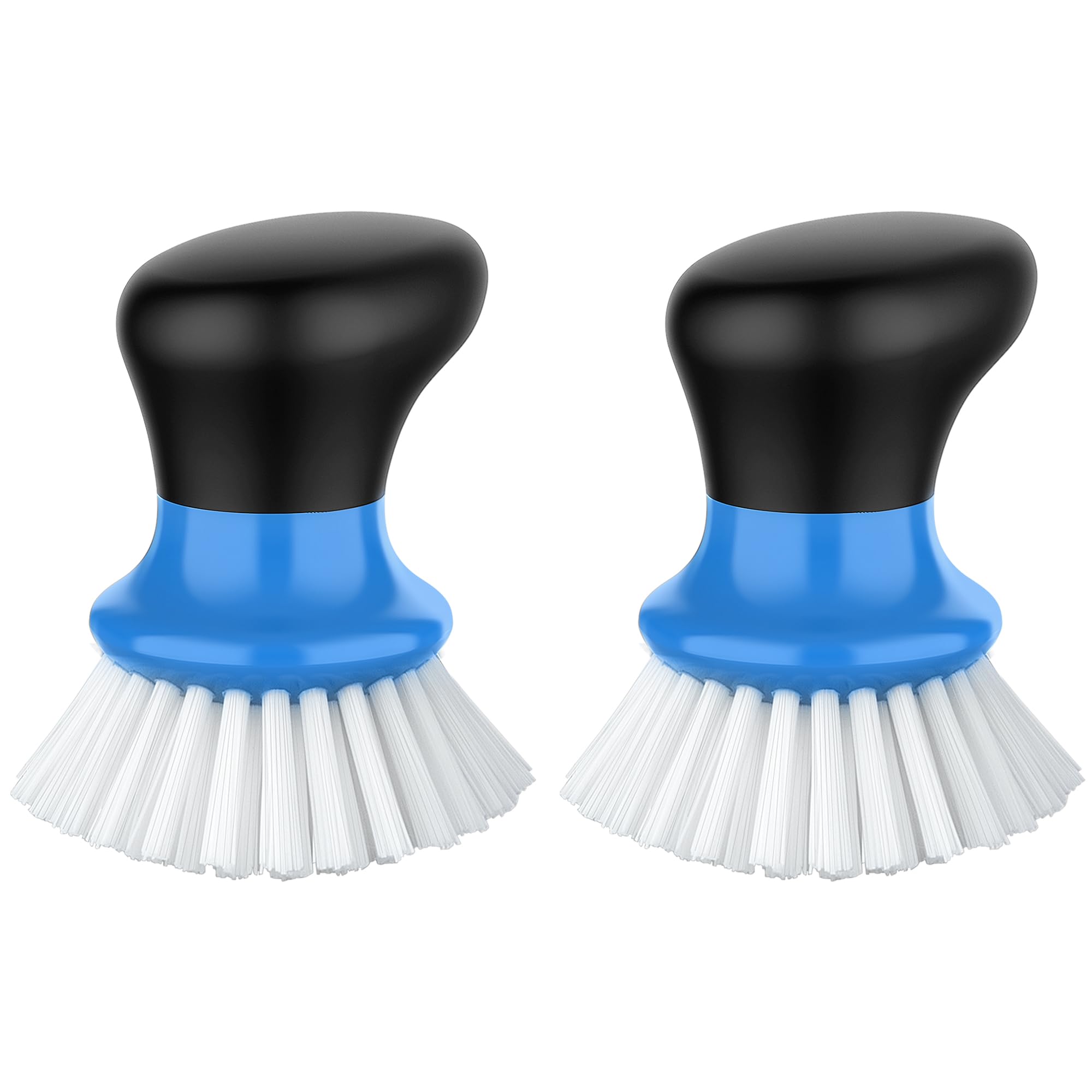 MR.SIGA Dish Scrub Brush, Palm Brush Dish Scrubber, Gray, Pack of 2 - View 8