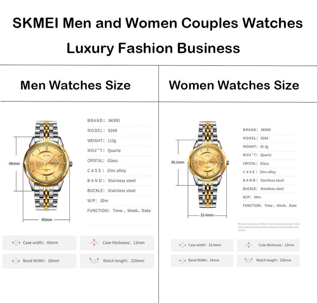 SKMEI Watch for Women Business Classic Fashion Stainless - SKMEI Official Imagery - 7