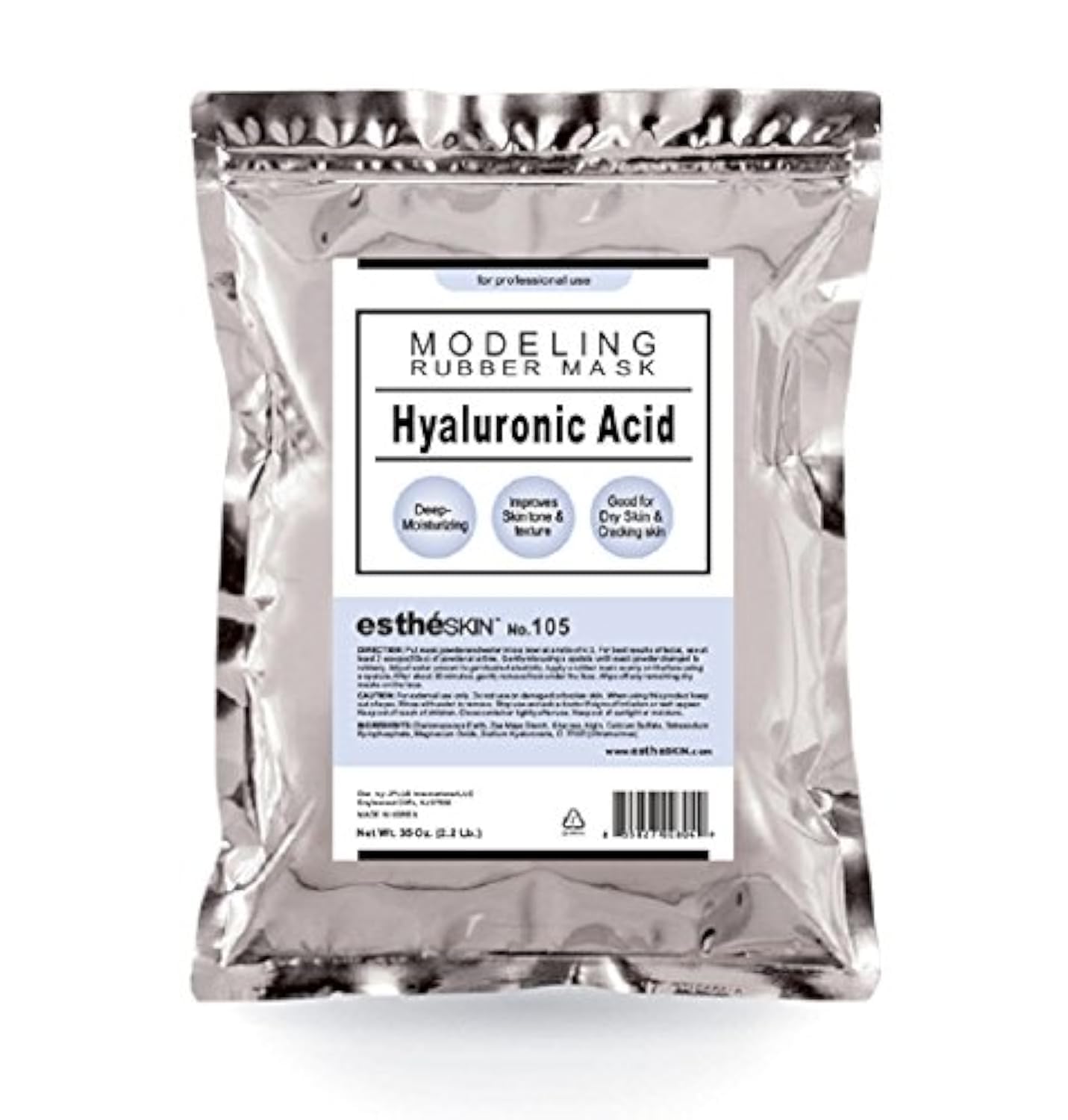 No.105 Hyaluronic Acid Modeling Rubber Mask for professional use, 35 Oz. - estheSKIN Official Product View 2