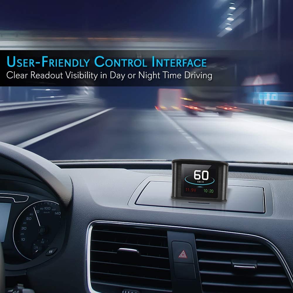 Pyle Universal Vehicle Smart HUD Display - Pyle Official Imagery - 5