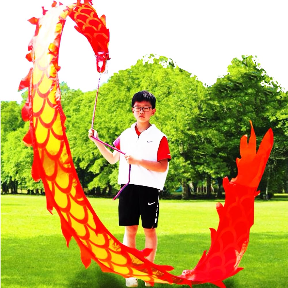 Dragon Poi with 3D Plastic Dragon Head Swing Rope and Hot - PAIKOOL Official Imagery - 3