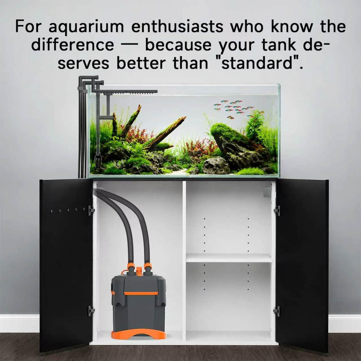 External Canister Filter Ultra Quiet Aquarium Water - Ceveyu Official Imagery - 7