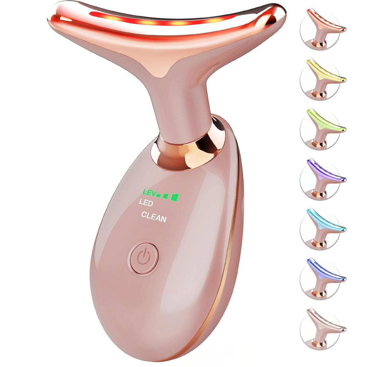 SDKWDH Red Light Therapy for Face and Neck 7 Color Face - SDKWDH Official Imagery - 2