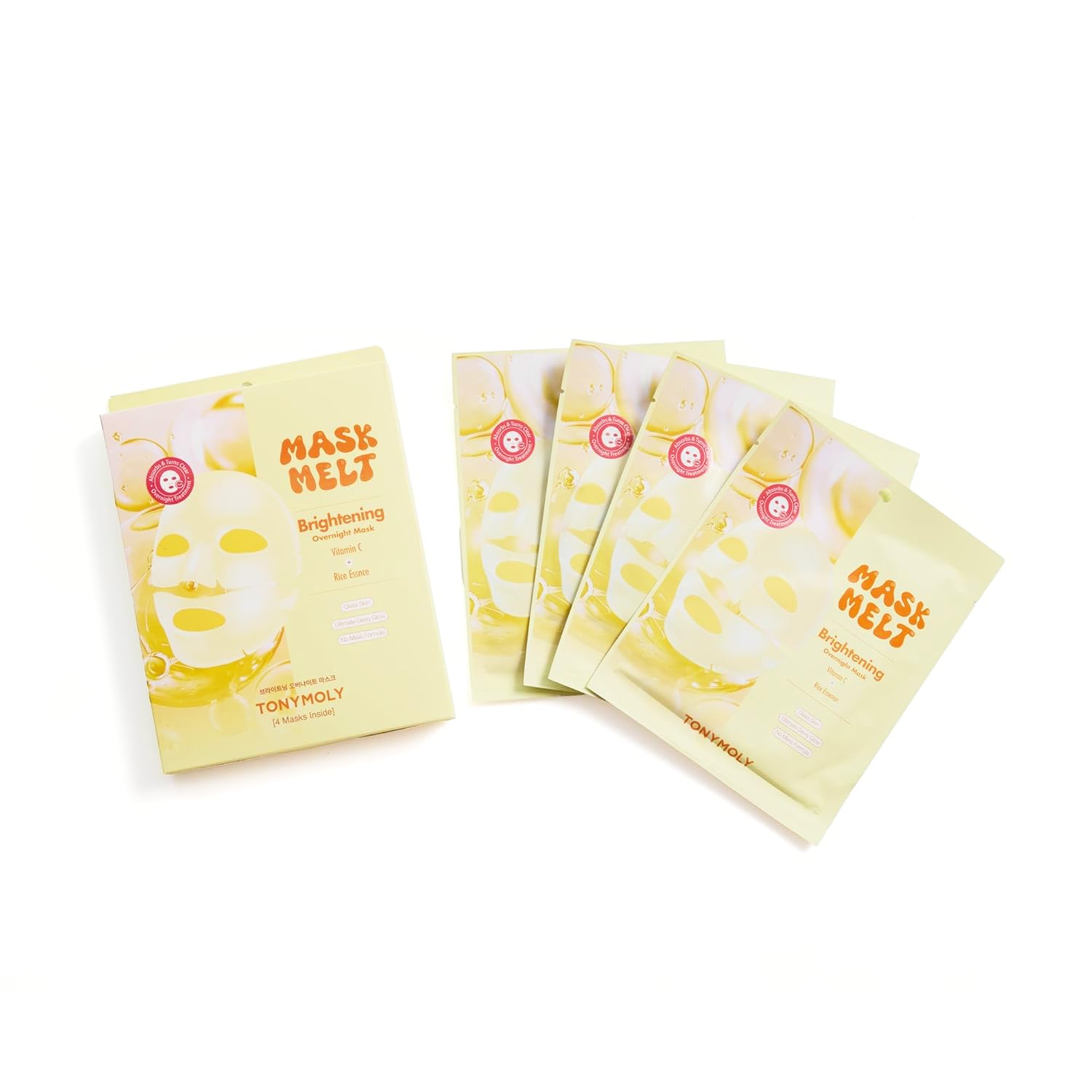 TONYMOLY Mask Melt Blurring Mask, 4-Pack - TONYMOLY