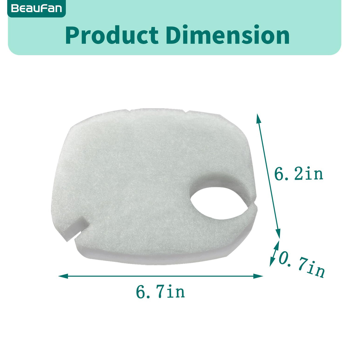 All in One Replacement Filter Set for Pondforse AMOSIJOY - beaufan Official Imagery - 7