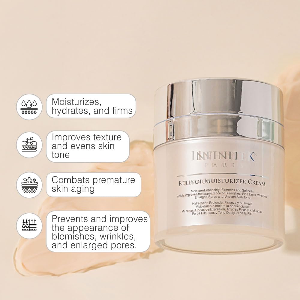Infinitek Paris Retinol Face Moisturizer - Infinitek Official Imagery - 3