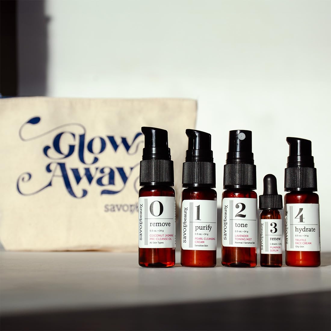 Travel Facial Kit - Savor Beauty Official Imagery - 3