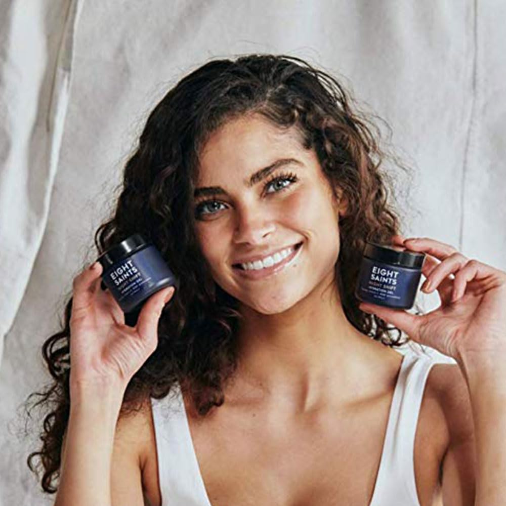Eight Saints Night Shift Anti Aging Gel Face Moisturizer - Eight Saints Official Imagery - 5