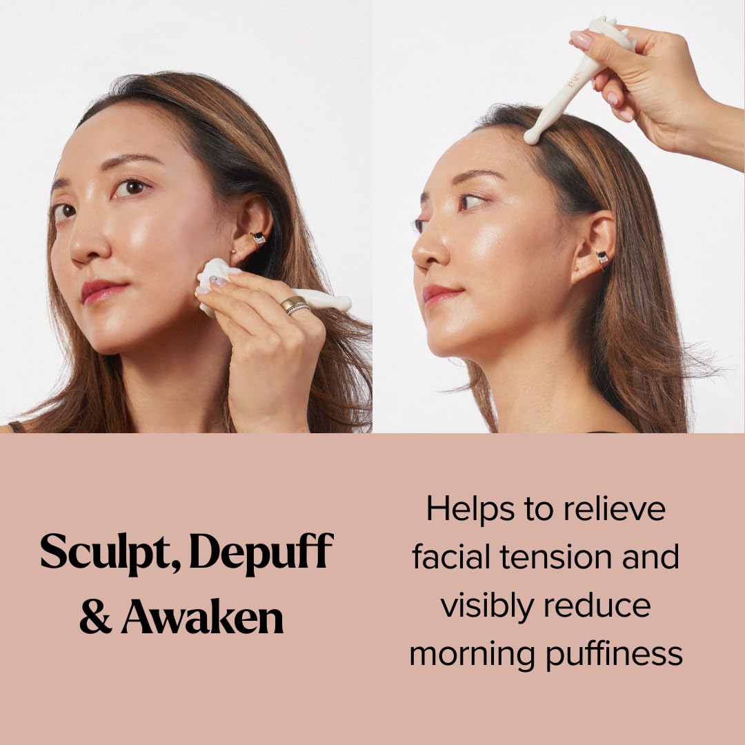 byAVA Gua Sha Face and Scalp Massager Ceramic Acupressure - byAVA Official Imagery - 4