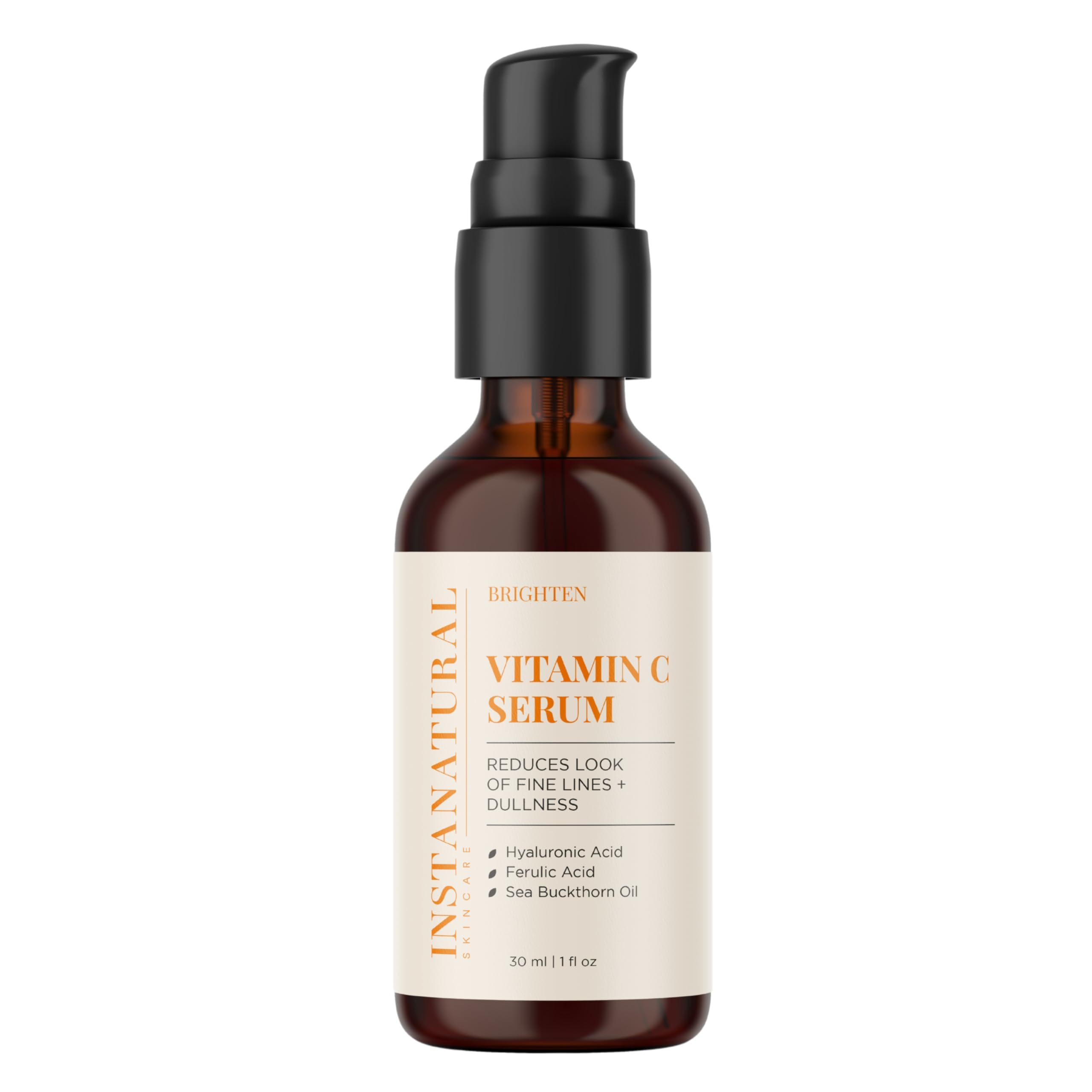 InstaNatural Vitamin C Face Serum, Brightens, Hydrates and Reduces Signs of - InstaNatural Official Product View 3