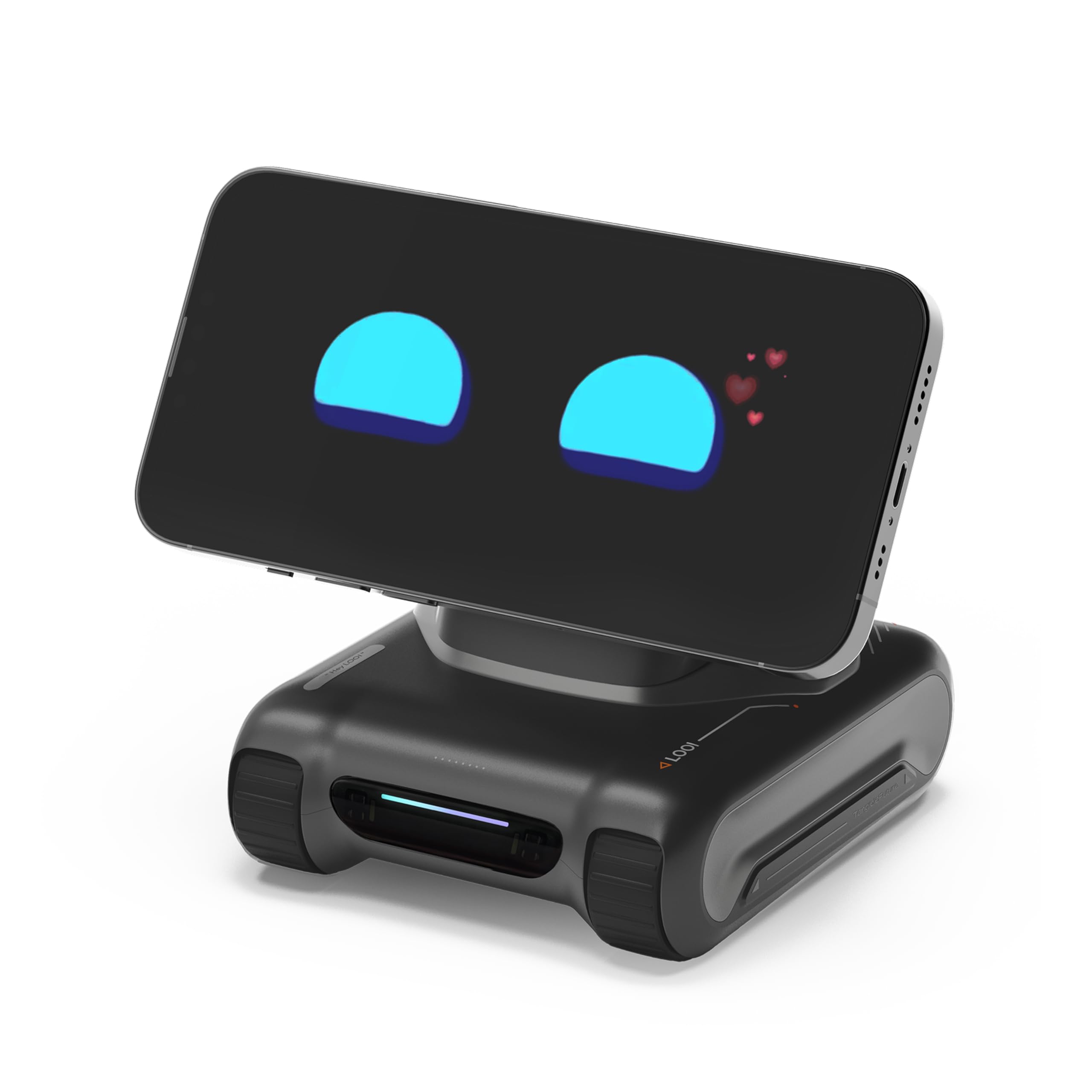 TangibleFuture LOOI Robot-Space Black-AI Desktop Companion,ChatGP - TangibleFuture Official Product View 1